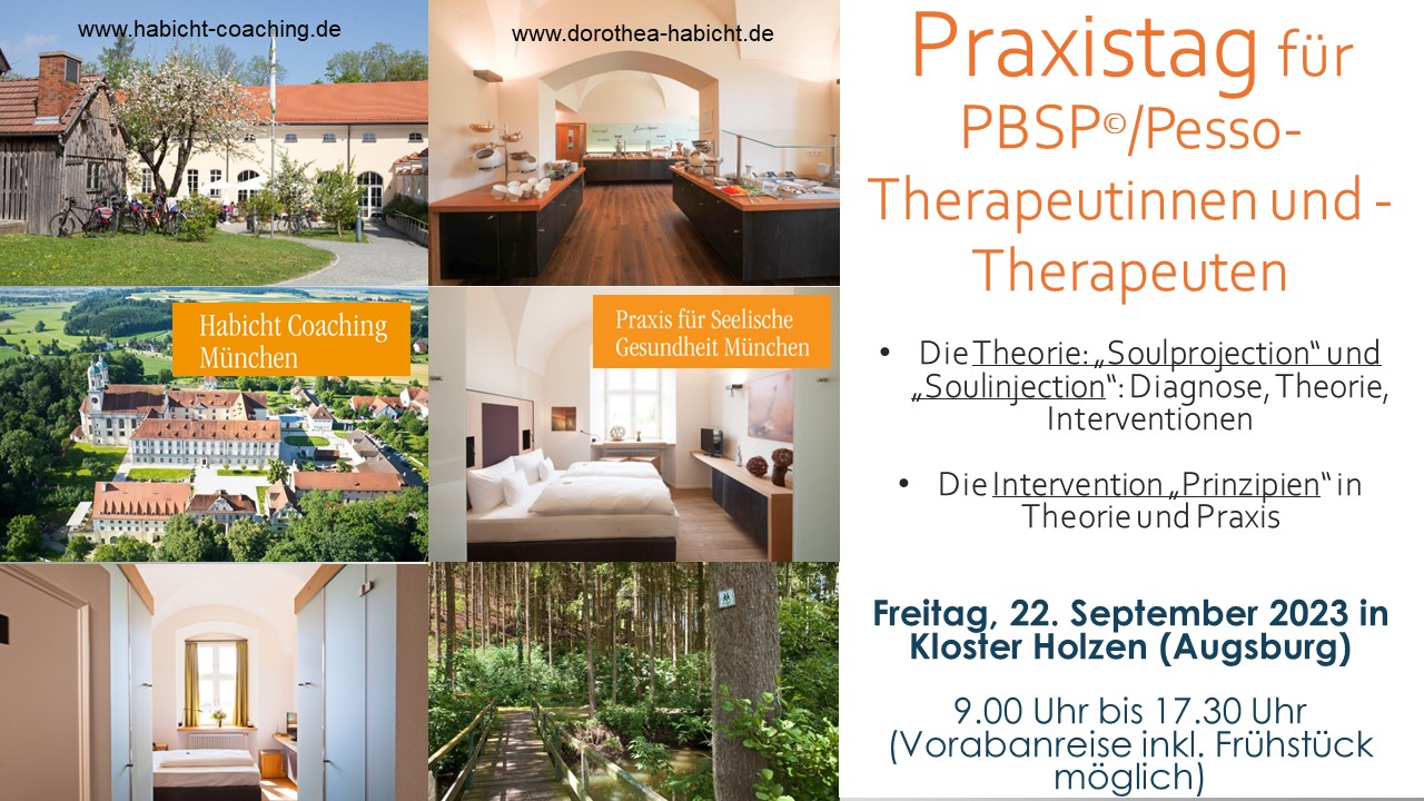 PBSP Pesso Weiterbildung Suvi Praxistag Dorothea Habicht Kloster Holzen im September 2023